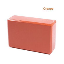 (Orange) Yoga Block Pilates Foam Foaming Brick Fitness Exercise Stretch Health Stretch