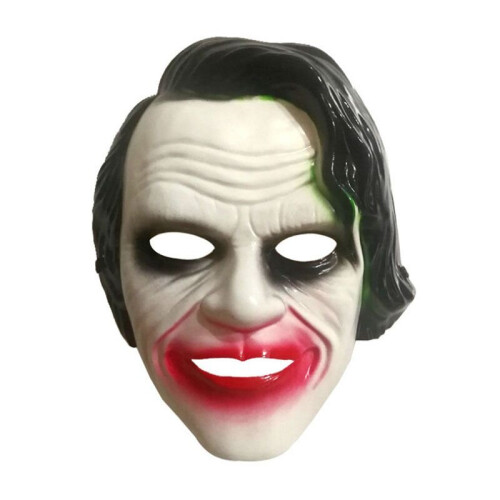 Plastic Mask, One Size) Joker New Mens Movie Arthur Fleck 4pcs
