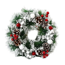 (D) Wall Hanging Christmas Wreath Xmas Party Door Home Tree Garland Ornament Decor