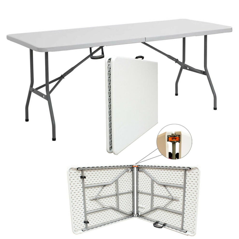 Foldable Garden Table 1.8 Meter 6 Ft Catering Camping Folding Table