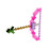 Ροζ παιχνίδια Minecraft Diamond Sword Pickaxe Hoe ArrowShovel Παιχνίδια Παιχνίδια 3