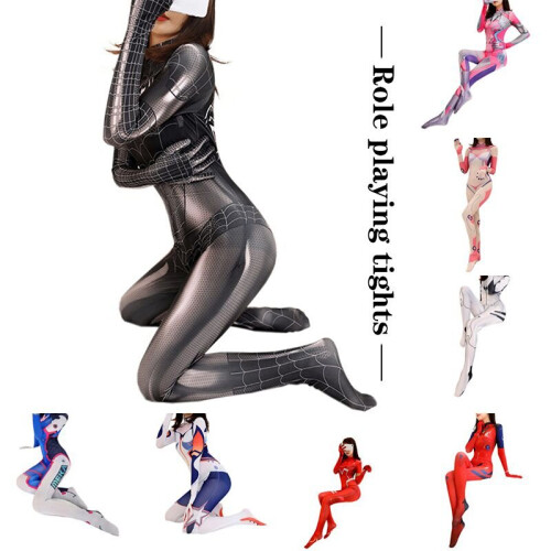 Overwatch Anime Cosplay Costumes Sexy Tights Jumpsuit Halloween