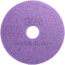 3M Scotch-Brite Purple High Shine Diamond Pad 15" 38cm ~ 5xPads