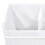VidaXL vidaXL Bamboo Laundry Basket White 100L Washing Clothes Hamper Storage Bin 7