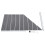 VidaXL vidaXL Zaunelement WPC 95x(105-180) cm Grau 3