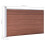 VidaXL vidaXL Gartenzaun WPC 175x105 cm Braun 9