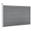 VidaXL vidaXL Gartenzaun WPC 175x105 cm Grau 3