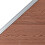 VidaXL vidaXL Zaunelement WPC 95x(105-180) cm Braun 4