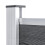 VidaXL vidaXL Gartenzaun WPC 175x105 cm Grau 4