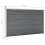 VidaXL vidaXL Gartenzaun WPC 175x105 cm Grau 9