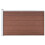 VidaXL vidaXL Gartenzaun WPC 175x105 cm Braun 1