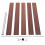 VidaXL vidaXL Gartenzaun WPC 175x105 cm Braun 6