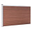 VidaXL vidaXL Gartenzaun WPC 175x105 cm Braun 2