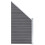 VidaXL vidaXL Zaunelement WPC 95x(105-180) cm Grau 2