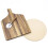 Blackmoor 3-Piece Pizza Set | Pizza Stone, Serving Board & Cutter 1