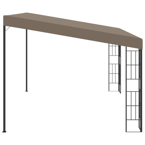 VidaXL vidaXL Wand-Pavillon 4x3 m Taupe Stoff 2
