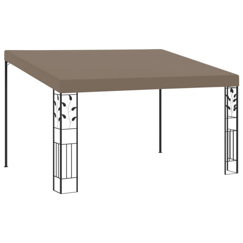 VidaXL vidaXL Wand-Pavillon 4x3x2,5 m Taupe
