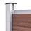 VidaXL vidaXL Gartenzaun WPC 175x186 cm Braun 5