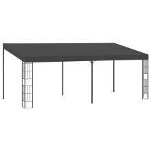 vidaXL Wand-Pavillon 3x6 m Anthrazit Stoff