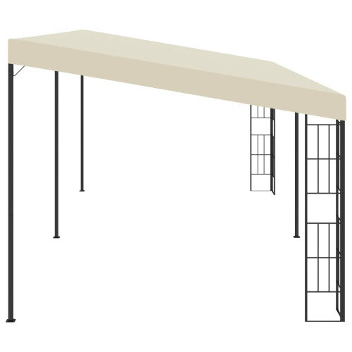 VidaXL vidaXL Wand-Pavillon 3x6 m Creme Stoff 2
