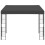 VidaXL vidaXL Wand-Pavillon 3x3 m Anthrazit Stoff 2