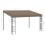 VidaXL vidaXL Wand-Pavillon 4x3x2,5 m Taupe 6