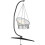 Costway Large Heavy Duty C-stand Hanging Swing Egg Chair Hammock Frame 1