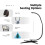 Costway Large Heavy Duty C-stand Hanging Swing Egg Chair Hammock Frame 6