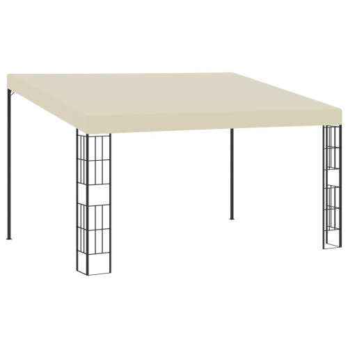 VidaXL vidaXL Wand-Pavillon 3x4 m Creme Stoff