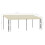 VidaXL vidaXL Wand-Pavillon 3x6 m Creme Stoff 6