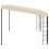 VidaXL vidaXL Wand-Pavillon 3x4 m Creme Stoff 3