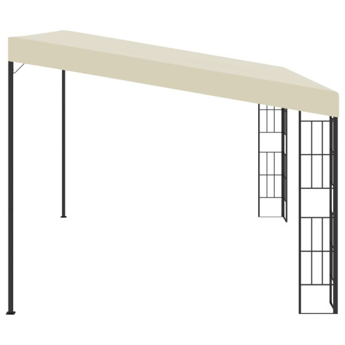 VidaXL vidaXL Wand-Pavillon 3x4 m Creme Stoff 2