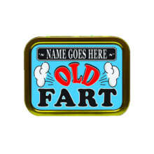 Personalised Old Fart Tobacco Tin Gift & Smoking Products