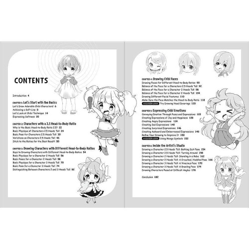 Beginner's Guide to Drawing Manga Chibi Girls Book 2