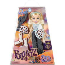 Bratz 20-årsjubileumsutgåva Cloe-docka - 2 outfits, accessoarer & holografisk affisch - Från 7 år