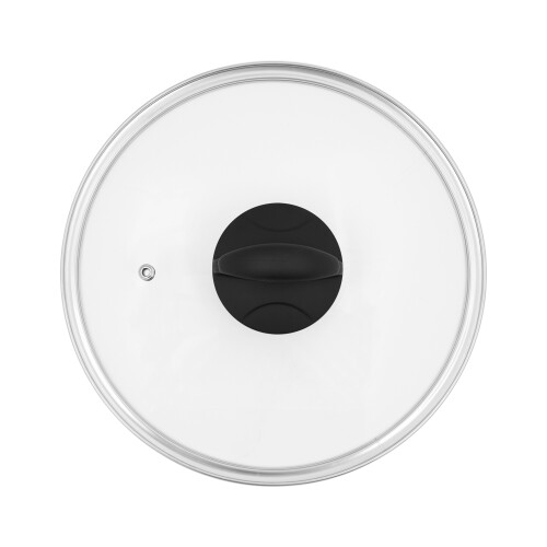 Blackmoor Home 67159 24cm Tempered Glass Pan Lid / Soft Touch Handle 1