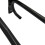 (Black) Wall Mounted Saddle Rack Stand (Horse Riding Tack) 6