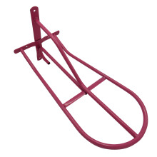(Pink) Wall Mounted Saddle Rack Stand (Horse Riding Tack)