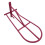 (Pink) Wall Mounted Saddle Rack Stand (Horse Riding Tack) 1