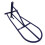 (Purple) Wall Mounted Saddle Rack Stand (Horse Riding Tack) 1