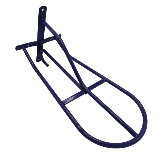 (Purple) Wall Mounted Saddle Rack Stand (Horse Riding Tack)