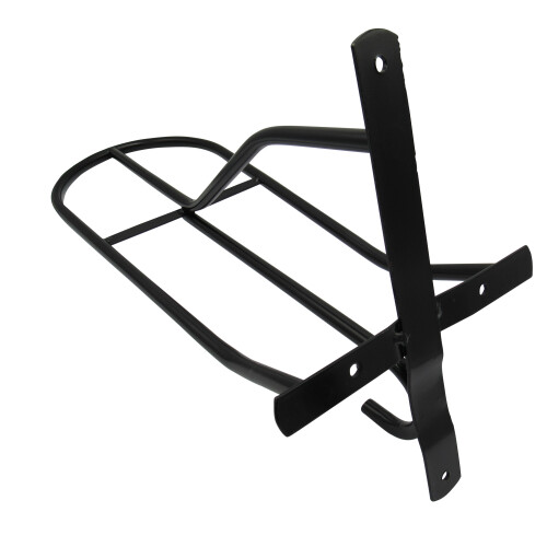 (Black) Wall Mounted Saddle Rack Stand (Horse Riding Tack) 1