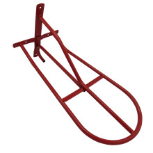 (Red) Wall Mounted Saddle Rack Stand (Horse Riding Tack)