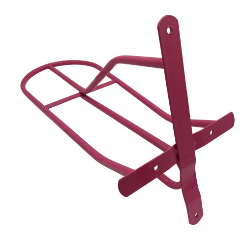 (Pink) Wall Mounted Saddle Rack Stand (Horse Riding Tack) 1