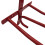 (Red) Wall Mounted Saddle Rack Stand (Horse Riding Tack) 5