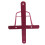 (Pink) Wall Mounted Saddle Rack Stand (Horse Riding Tack) 3
