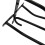 (Black) Wall Mounted Saddle Rack Stand (Horse Riding Tack) 5