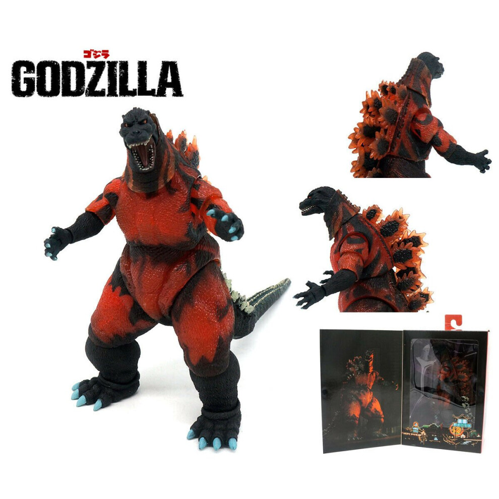Jardiboutique Neca Godzilla Vs Destoroyah Burning Godzilla 6.5" Action Figure Model Toy Gift