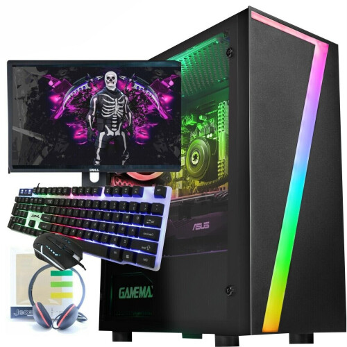 Minecraft Gaming PC Computer Bundle Intel Core i5 16GB 1TB GT730 19