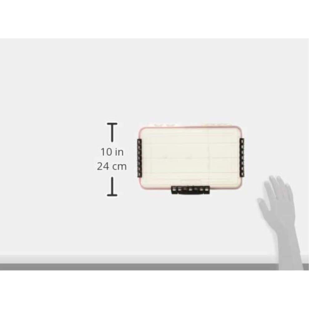 Plano 3741 Deep Waterproof Stowaway, Clear, 14 x 9 x 2.88-image-OPC-P8JG699-NEW